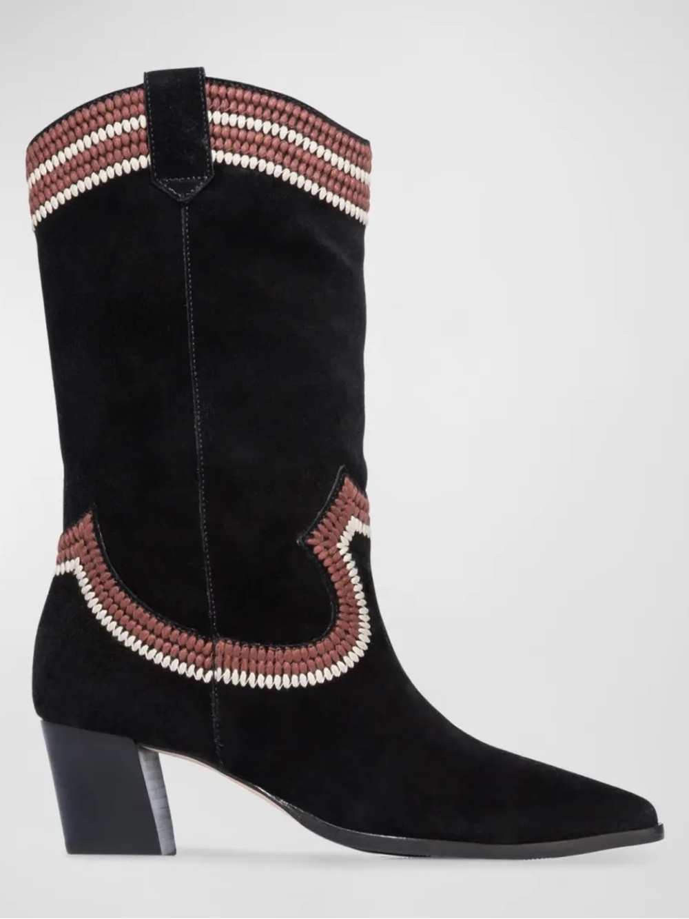 NWT Bernardo Fremont Suede Western Boots